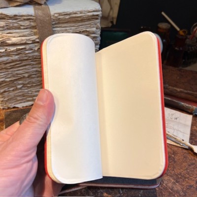 Louis XIV soft leather notebook - Maison Merci Louis