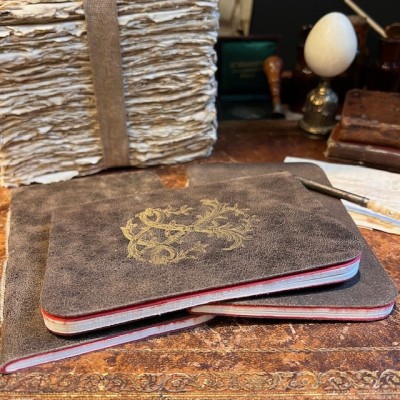 Louis XIV soft leather notebook - Maison Merci Louis