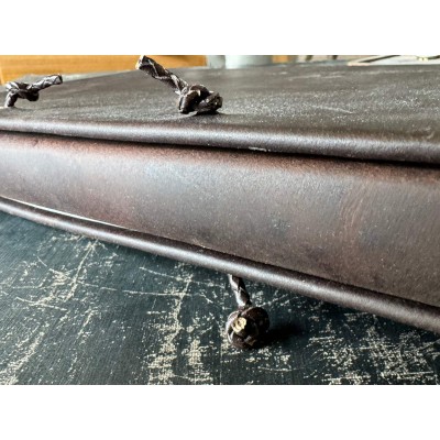 Artist's sketchbook - Leather binding - Photo album - Herbarium