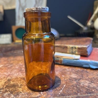 Alcool fin dénaturé - Flacon ancien de pharmacie -Apothicaire