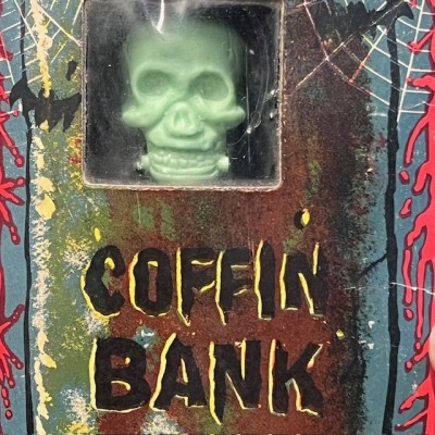 Tirelire cercueil - Automate squelette - Coffin Bank - Yone Japan