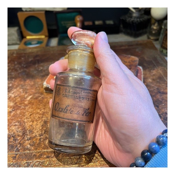 - Flacon ancien de pharmacie -Apothicaire - Flacon ancien de pharmacie -Apothicaire