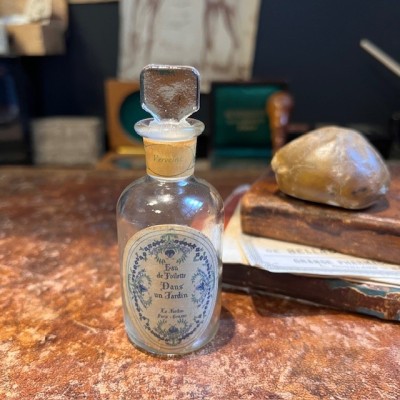 Dans un Jardin - Verveine - Flacon de parfum ancien VIDE - Parfumeur