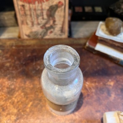 Central Pharmacy of the Civil Hospitals - Antique pharmacy bottle