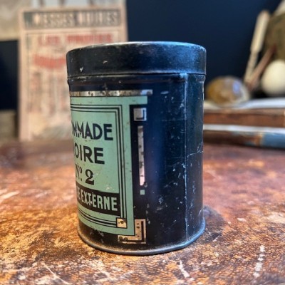 Black Ointment No. 2 - Old pharmacy pot - Boils and abscesses