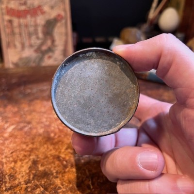 Black Ointment No. 2 - Old pharmacy pot - Boils and abscesses