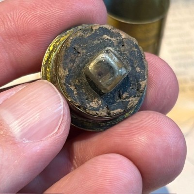 Pocket microscope - Floroscope - Insectoscope in brass Pocket microscope - Floroscope - Insectoscope in brass