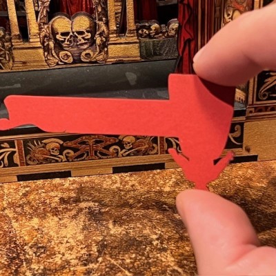 Theater of the Dance Macabre - Victorian miniature theater Theater of the Dance Macabre - Victorian miniature theater