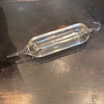 Antique sodium chloride infusion bulb - 500cm3 in its original box