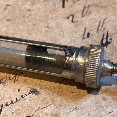 Antique hypodermic syringe of PRAVAZ - End of the 19th