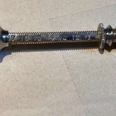 Antique Pravaz syringe - Hypodermic injection - SINGLE WITHOUT CASE