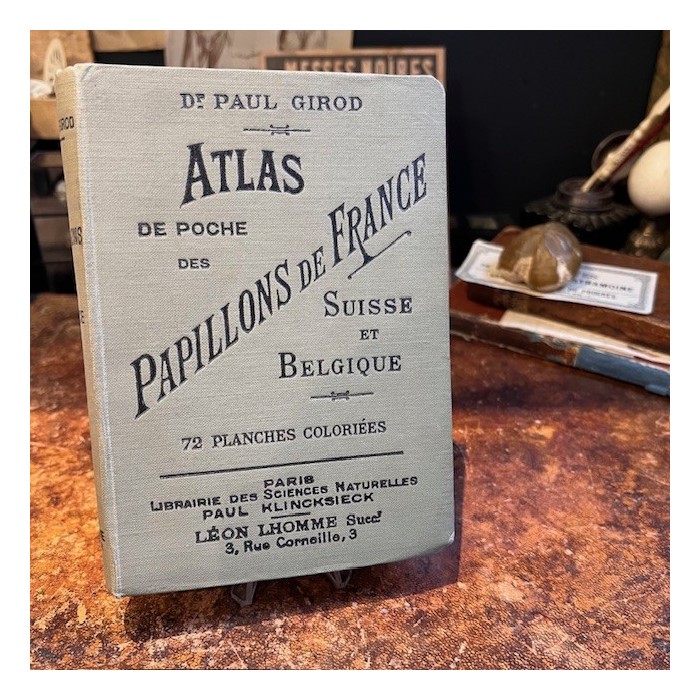 Atlas de poche des papillons de France, Suisse et Belgique - 1912