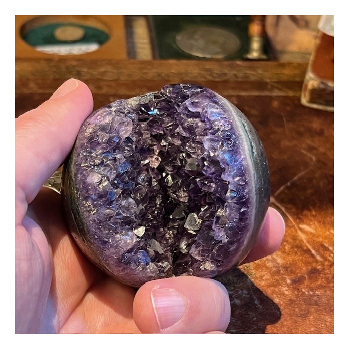 Sphère d'Améthyste - Minéral sans socle