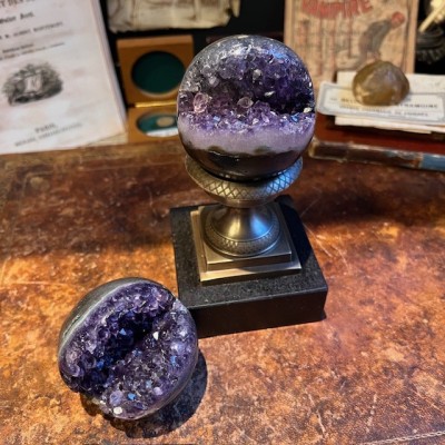 Amethyst Sphere - Mineral without base