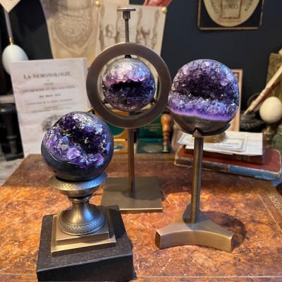 Sphère d'Améthyste - Minéral sans socle