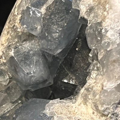 Celestine Egg - Mineral WITH base