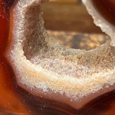 Tranche d'Agate sur socle - Amérique du Sud