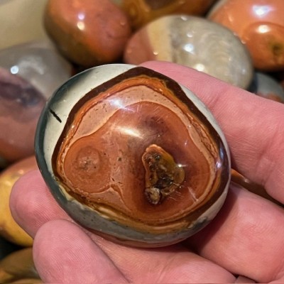 Sea Jasper Pebble - Ocean Jasper