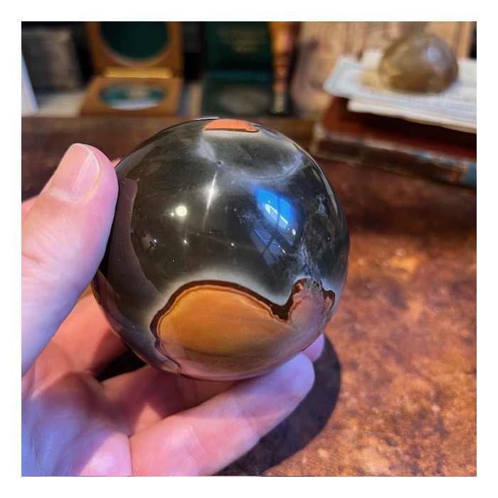 Sea Jasper Sphere - Ocean Jasper Ball