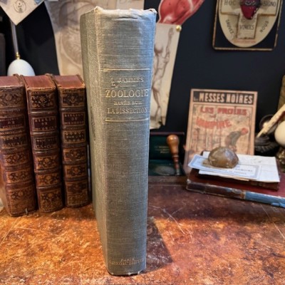 Zoologie basée sur la dissection - Par Jammes- Livre ancien de 1904
