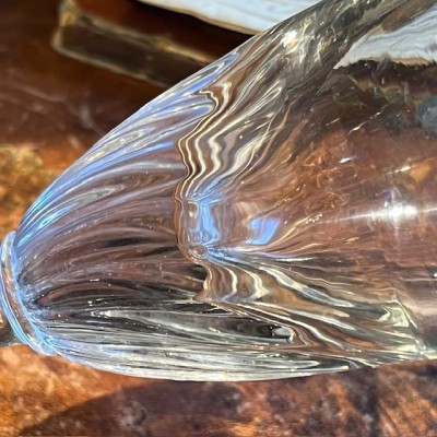Antique twisted glass for Absinthe