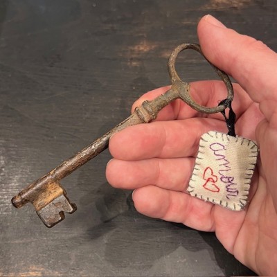 Clef du Bonheur par "Marius à Paris" - Sachet de lavande