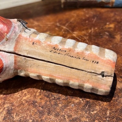 Anatomical model of larynx - Dr Auzoux - Antique papier-mâché 1938