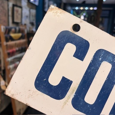 POISON - CORROSIVES - Panneau en tôle émaillée biface - Pharmacie