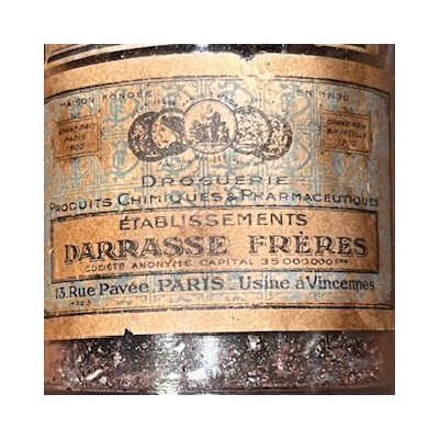 ANTE-CIBUM pills - Antique pharmacy bottle - Apothecary