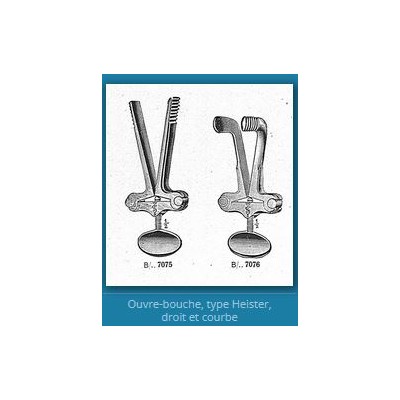 Screw-type mouth opener - Dental instrument - 1900 VITRY Frères Paris