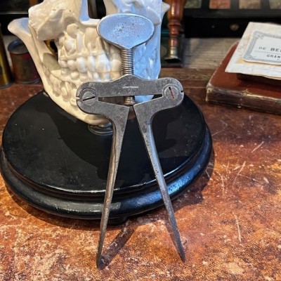 Ouvre-bouche à vis - Instrument dentaire - 1900 - VITRY Frères à Paris