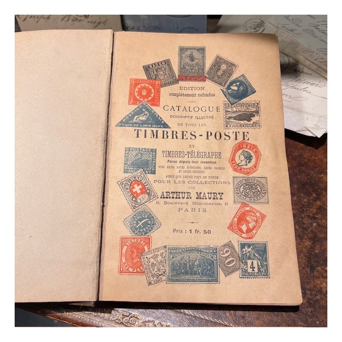 Catalogue ancien de Timbres-poste ARTHUR MAURY - 1904/1905