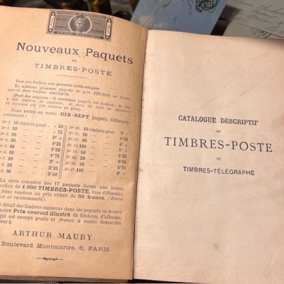 Catalogue ancien de Timbres-poste ARTHUR MAURY - 1904/1905