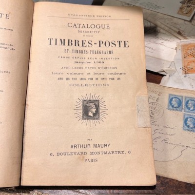 Catalogue ancien de Timbres-poste ARTHUR MAURY - 1904/1905