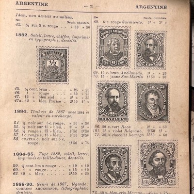Catalogue ancien de Timbres-poste ARTHUR MAURY - 1904/1905