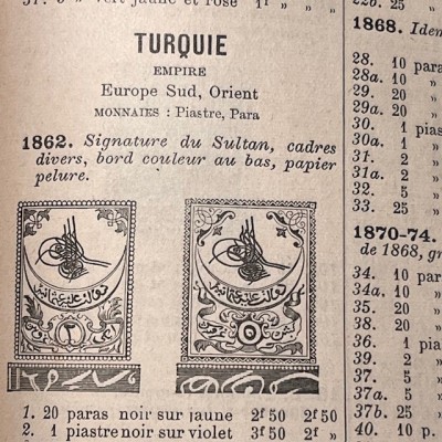 Catalogue ancien de Timbres-poste ARTHUR MAURY - 1904/1905