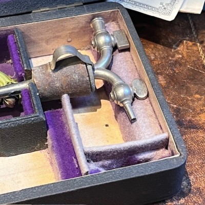 Dr Potain's vacuum cleaner - Antique medical instrument - MATHIEU