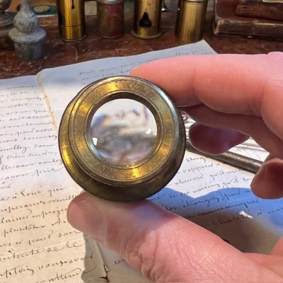 Loupe de photographe pour mise au point - XIXème siècle