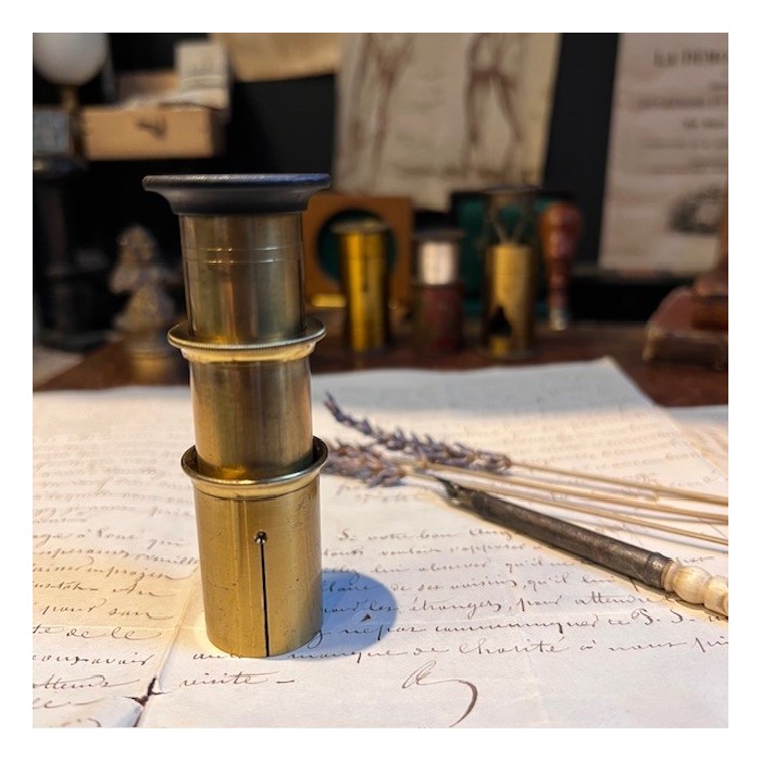 Loupe de Brücke à réticule - XIXème siècle - Ophtalmologie - Chirurgie - Dissection