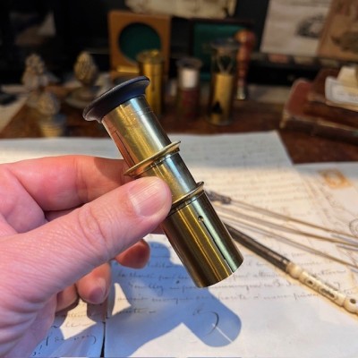 Loupe de Brücke à réticule - XIXème siècle - Ophtalmologie - Chirurgie - Dissection