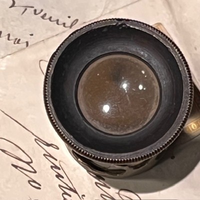 Floroscope - Microscope de poche - Microscope de botaniste - XIXème