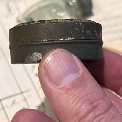 Pure Vaseline - Antique tin pharmacy box for ointment - Circa 1900