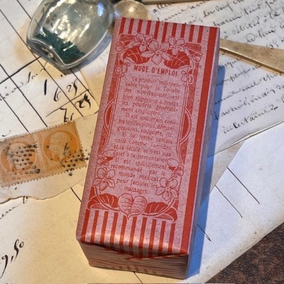 Talc de Venise - Ancienne boîte de Pharmacie en carton - Belle Epoque