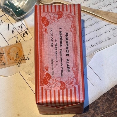 Venice Talcum Powder - Antique cardboard pharmacy box - 1910/1920