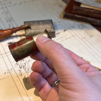 Antique telescopic theater monocular – Late 19th century