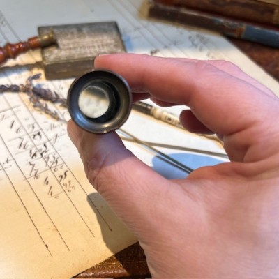 Monoculaire de théâtre ancien télescopique – fin XIXᵉ siècle