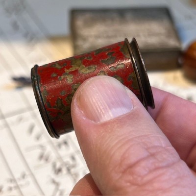 Antique telescopic theater monocular – Late 19th century