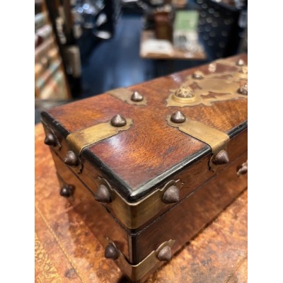 Napoleon III period glove box in Neo-Renaissance style