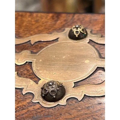 Napoleon III period glove box in Neo-Renaissance style