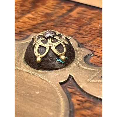 Boîte à gants d'époque Napoléon III - Palissandre et Marqueterie en os